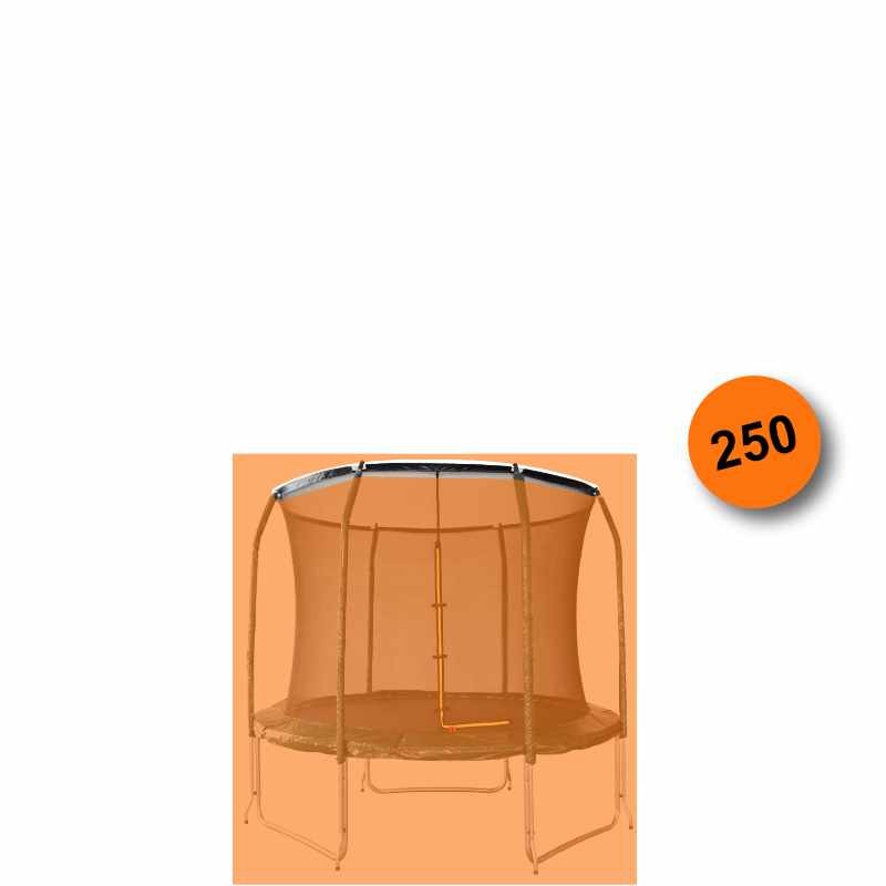 Tige pour anneau du filet de trampoline 250